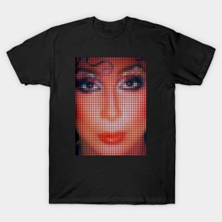 Cher 70s Dot Art T-Shirt